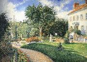 Camille Pissarro Garden oil